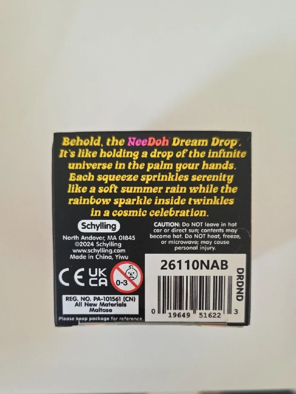Needoh Dream Drop Purple Squeeze Toy